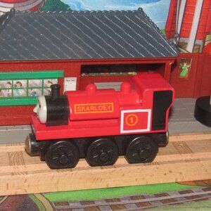 Thomas Wooden Railway Train Engine Track Skarloey